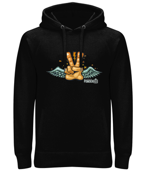 Powderkeg Flying Peace Sign // Hoodie
