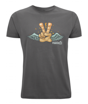 Powderkeg Flying Peace Sign // Classic Tee
