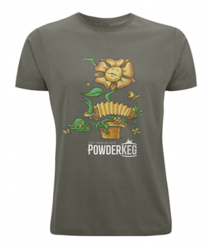 Powderkeg Busking Sunflower // Classic Tee
